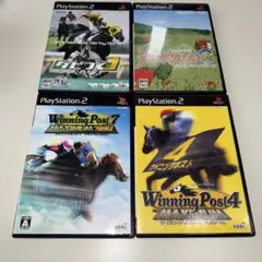 PS2 競馬 4本セット ダビつく ダビスタ
