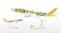 未開封！Scoot ポケモン 飛行機 海外限定 記念モデルプレーン そらとぶピカチュウプロジェクト