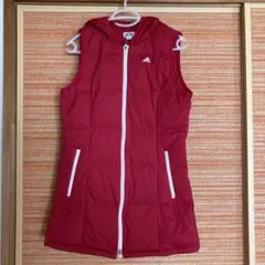 adidasロングダウンベスト⭐︎Mサイズ