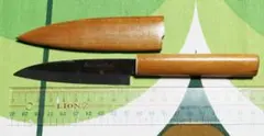 木製鞘付き ステンレス製 ペティナイフのサムネイル