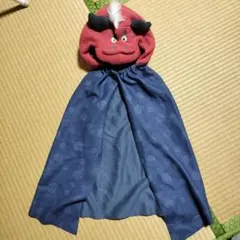 獅子舞フード付きマント 渦巻き模様
