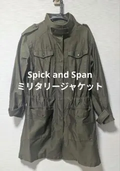 Spick&Span ビッグシルエットM65 ミリタリージャケット 36 カーキ