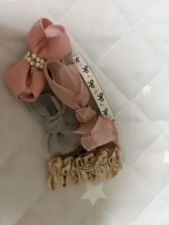 ヘアアクセサリー5点セット　バレッタ　クリップ