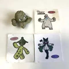 ■ポケモンパンシールセットとフィギュア　セット売り