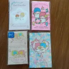 サンリオ リトルツインスターズ ポチ袋8枚入り×3袋/シール付き/小袋：柄