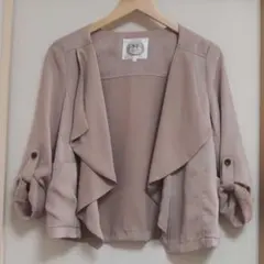 ロペピクニック ノーカラージャケット