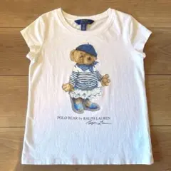 【美品】Ralph Lauren Polo Bear ポロベア Tシャツ 120