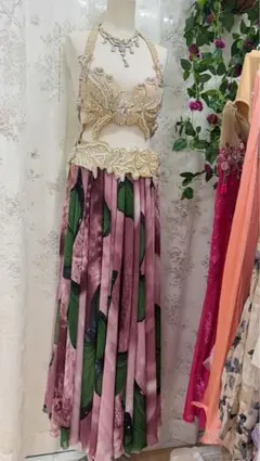 インドの花嫁衣装3点（上下+ストール）セット - メルカリ