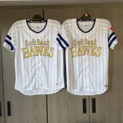ソフトバンクホークスの応援用ユニフォーム　Lサイズ2枚セット