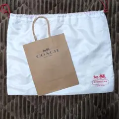 COACH ショッパー＆紙袋 セット