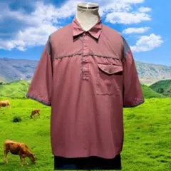 80s 半袖 ポロシャツ ユーロ アメカジ 古着 vintageのサムネイル
