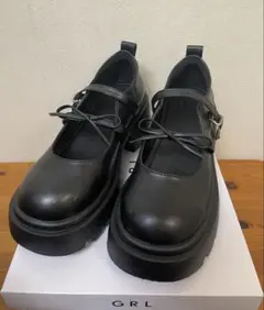 grl 厚底ローファー