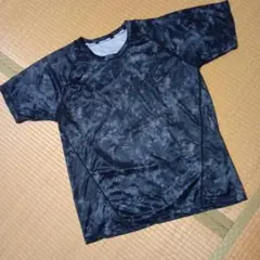 新品✨ブラック ドライコア ✨ 半袖Tシャツ ✨マーブル模様✨3L