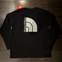新品未使用 THE NORTHFACE バックプリント長袖Tシャツ 2XL寸黒のサムネイル