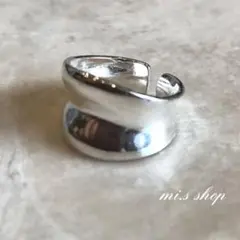 silver925 ボリュームデザインリング　シルバー925 ワイド