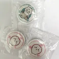 ちいかわ くら寿司 缶バッジ 3個セット