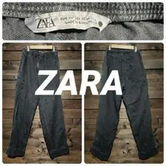 ザラ　レディースXS イージーパンツ　カジュアル　ストレート