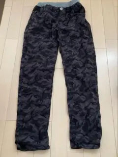 Ikka ロングパンツ　160 カモフラ　迷彩