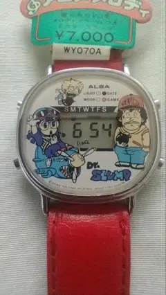 未使用 SEIKO アニメタイム ドクタースランプ アラレちゃん 日本製 腕時計 未使用 SEIKO アニメタイム ドクタースランプ アラレちゃん 日本