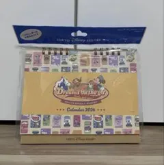 【新品未使用】東京ディズニーリゾート 卓上カレンダー 2026 シール付のサムネイル