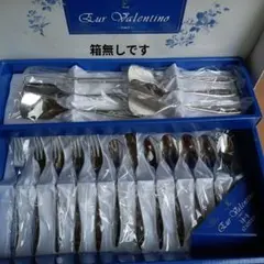 EurValentino カトラリーセット 18-8ステンレス フォークスプーンのサムネイル