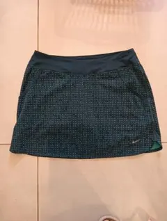 【NIKE GOLF】❤️ブルーグリーン・変わりドット【ゴルフスカート】Lのサムネイル
