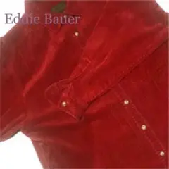 エディーバウアー　コーデュロイ　長袖　シャツ　アメリカ　古着　カジュアル