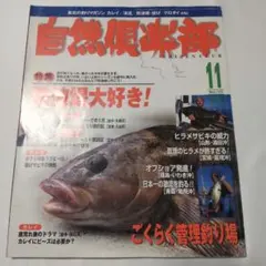 自然倶楽部　1999年11月号　NO.139　特集アイナメカレイサヨリチカアジ