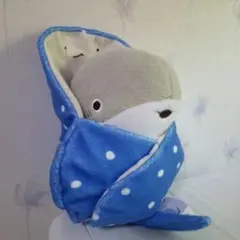 おでかけ子ザメ ベビー子ザメ しーぷわ エイおくるみぬいぐるみのサムネイル