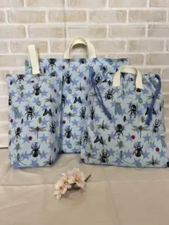 入園入学セット　レッスンバッグ　体操着　上履き入れ