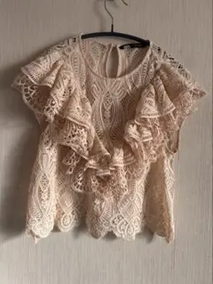 sov. ソブLace Tiered Blouse New with Tags - メルカリ