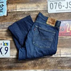 あ*ど様 リーバイス505 デニムパンツ W36 ストレート 濃紺 ジーンズ 定