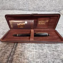 MONTBLANC 万年筆 専用ケース付き 144 モンブラン MONTBLANC 万年筆 144.14Kペン先EF 専用ケース付き - メルカリ