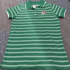MASTER BUNNY EDITION 緑 ストライプ ポロシャツ サイズ0