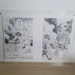 銀魂　複製原画　集合 Amazon.co.jp: 銀魂 大銀魂展 複製原稿 複製原画 : ホビー