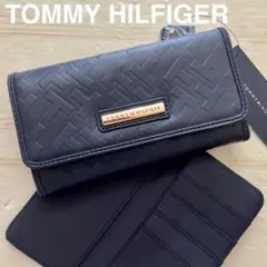トミーヒルフィガー ネイビー　2点 新品 ブランドレディース長財布 カードケースのサムネイル