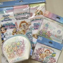 ダッフィーフレンズ20周年 きんちゃく7枚コンプリートセット - メルカリ