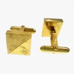 Dior　カフス　CDロゴ　ロゴ刻印　ゴールド