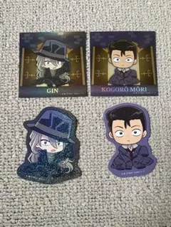 名探偵コナン 毛利小五郎 GIN 縮ませ隊 ステッカー