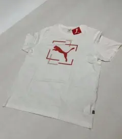 メンズ100 PUMA Tシャツ ホワイト XXLサイズ