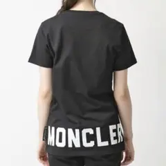 【美品】MONCLER♡バックロゴプリント Tシャツ Sサイズのサムネイル