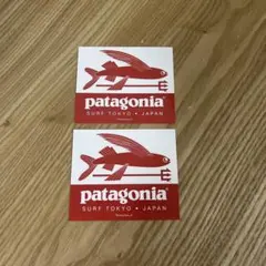 【新品未使用】patagonia パタゴニアステッカー SURFTOKYO 2枚