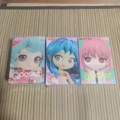 Qposket アニメキャラクター 3体セット