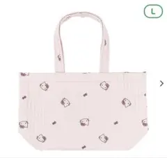 西松屋 キティ キルティング イブル トートバッグ ピンク L サンリオ