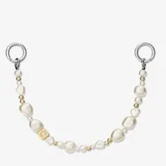 CASETiFY チャーム　キーチェーン　クラシックパール　ケースティファイ