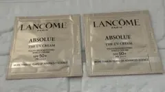 LANCOME 앱솔루 더 UV 크림 샘플 2포