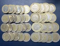 3872【フィリピン】　10ペソ　バイメタル　硬貨　20枚セット H224【フィリピン】10ペソ バイメタル 硬貨 コイン 古銭 ランダム 20枚