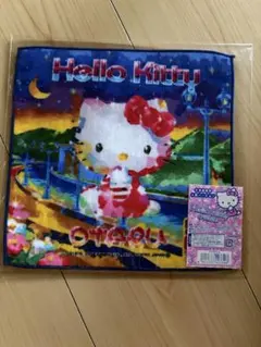 中古 ハローキティ 北海道限定タオル ラベンダーのキツネ - メルカリ