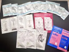 試供品セット　<クレンジング、化粧水、乳液、美容液、シャンプー、トリートメント>