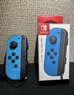 Nintendo Switch Joy-Con L ネオンブルー 箱付 動作◎